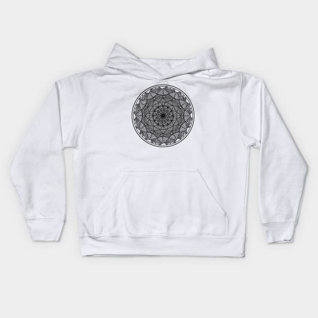 Mandala Kids Hoodie by Ugababa